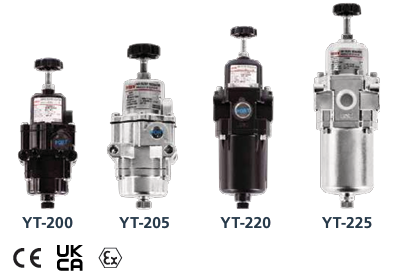 YT-200/YT-220 /YT-205/YT-225 Air Filter Regulator 